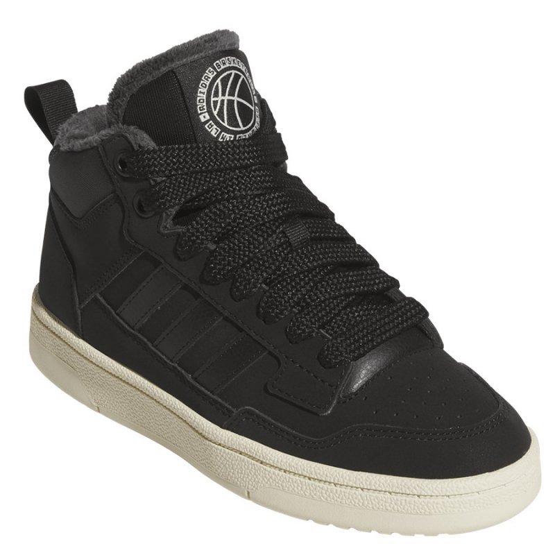 Buty adidas Rapid Court Mid JR Winterized JR1027 grafitowy 38 2/3