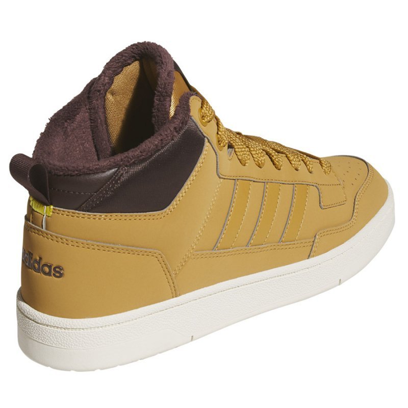 Buty adidas Rapid Court Mid Winterized JR0171 brązowy 43 1/3
