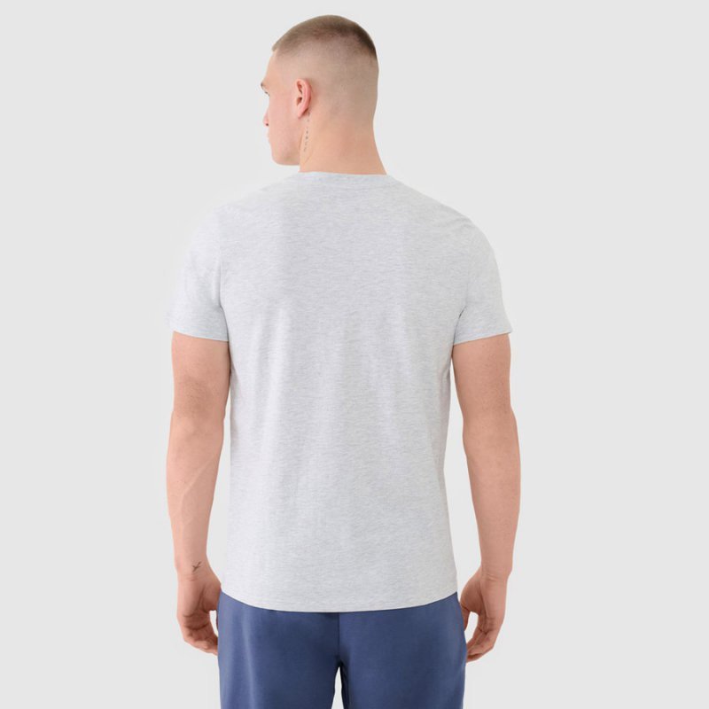 T-shirt 4F 4FWMM00TTSHM2256S 27M szary XL