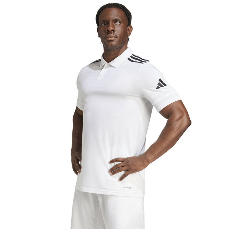 Koszulka adidas Polo SQUADRA 25 JY3419 biały S