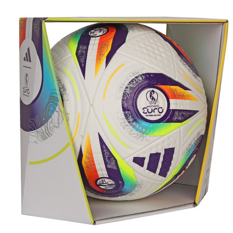 Piłka adidas Euro25 PRO Womens JH1261 multikolor 5