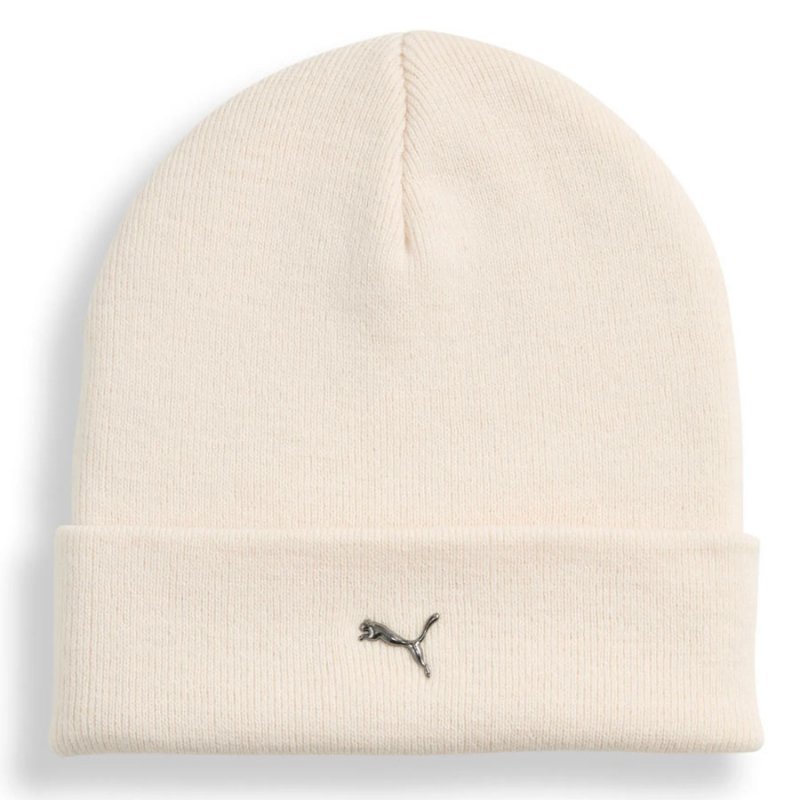 Czapka Puma High Crown Beanie Metal Cat 026404-04 biały OSFA