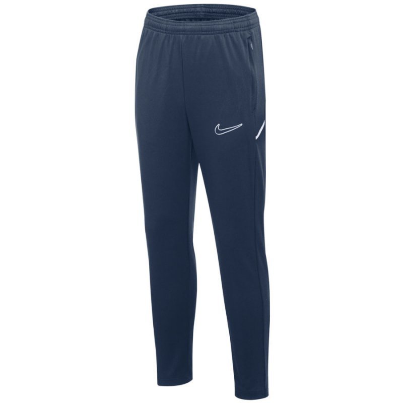Spodnie Nike Academy 25 Jr FZ9816-410 granatowy XS (122-128cm)