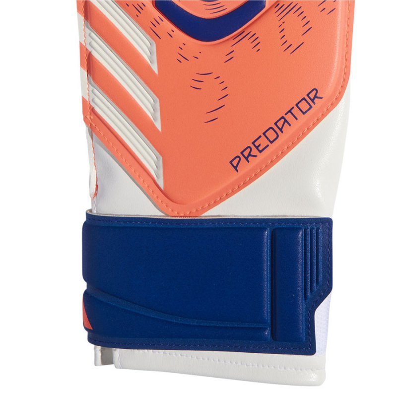 Rękawice adidas Predator GL TRN Jr JN5361 pomarańczowy 7
