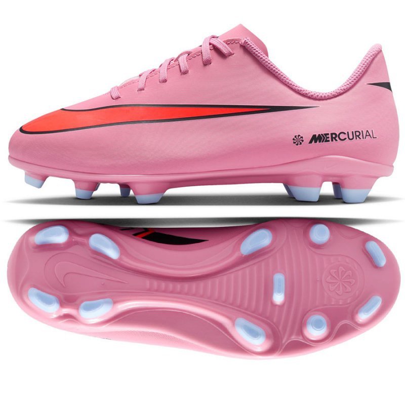 Buty Nike Mercurial Vapor 16 Club Jr FG/MG FQ8286-600 różowy 36