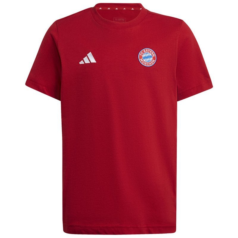 Koszulka adidas FC Bayern Kids Tee IT4138 czerwony 164 cm