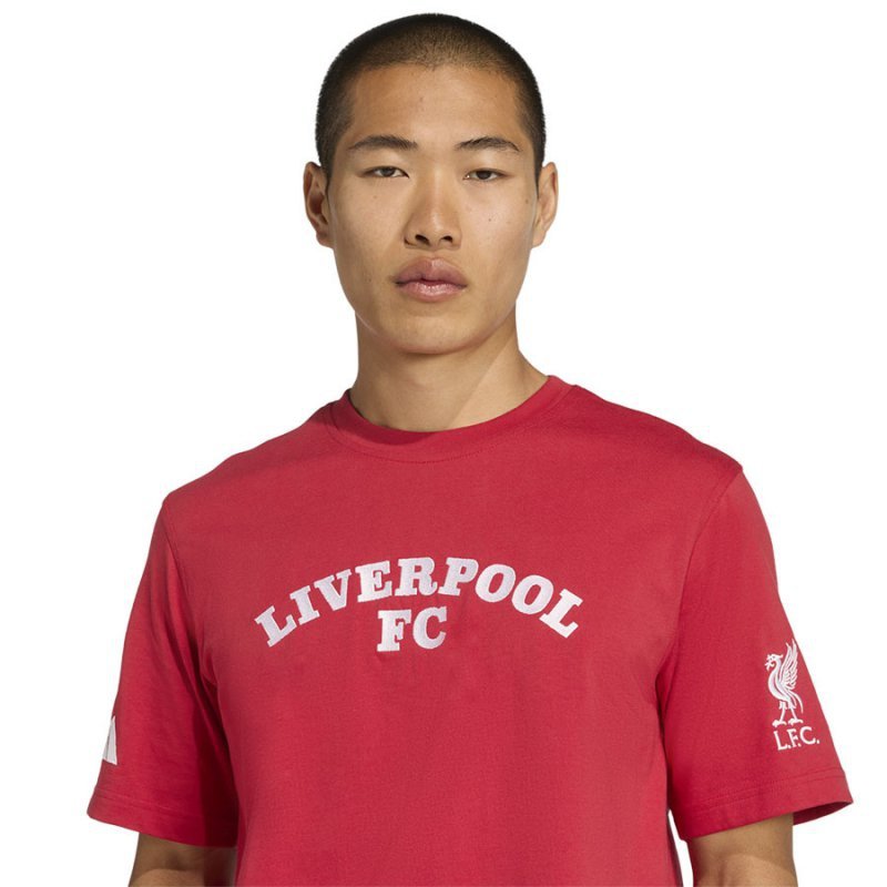 Koszulka adidas Liverpool FC Tee JW5487 czerwony L