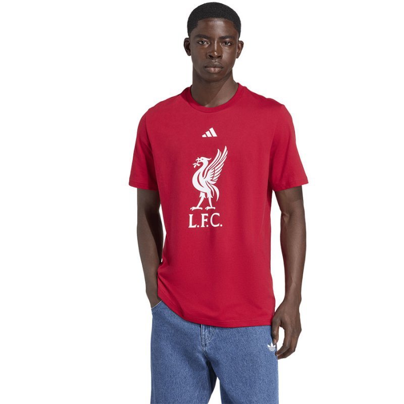 Koszulka adidas Liverpool FC DNA Graphic Tee JW7894 czerwony M