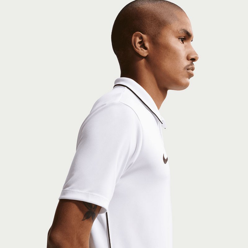 Koszulka Polo Nike Park 26 SS HM7136-100 biały M