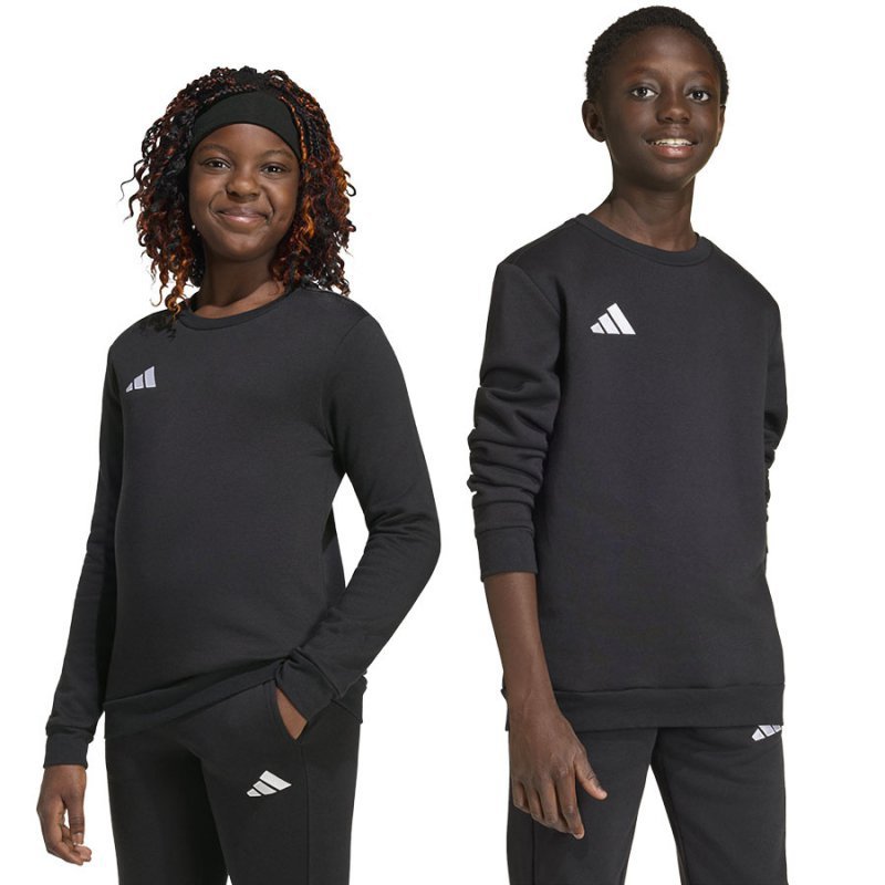 Bluza adidas ENTRADA 26 Sweat Top Junior JZ6554 czarny 140 cm