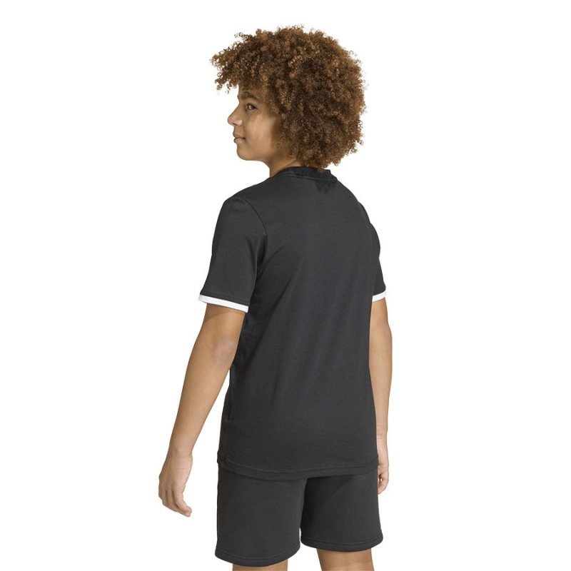Koszulka adidas ENTRADA 26 Tee Junior JZ6671 czarny 152 cm