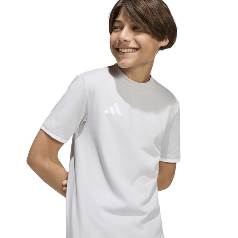 Koszulka adidas ENTRADA 26 Tee Junior JZ6672 szary 140 cm