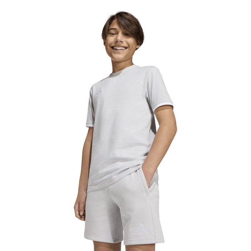 Spodenki adidas ENTRADA 26 Sweat Short Junior KF5929 szary 176 cm