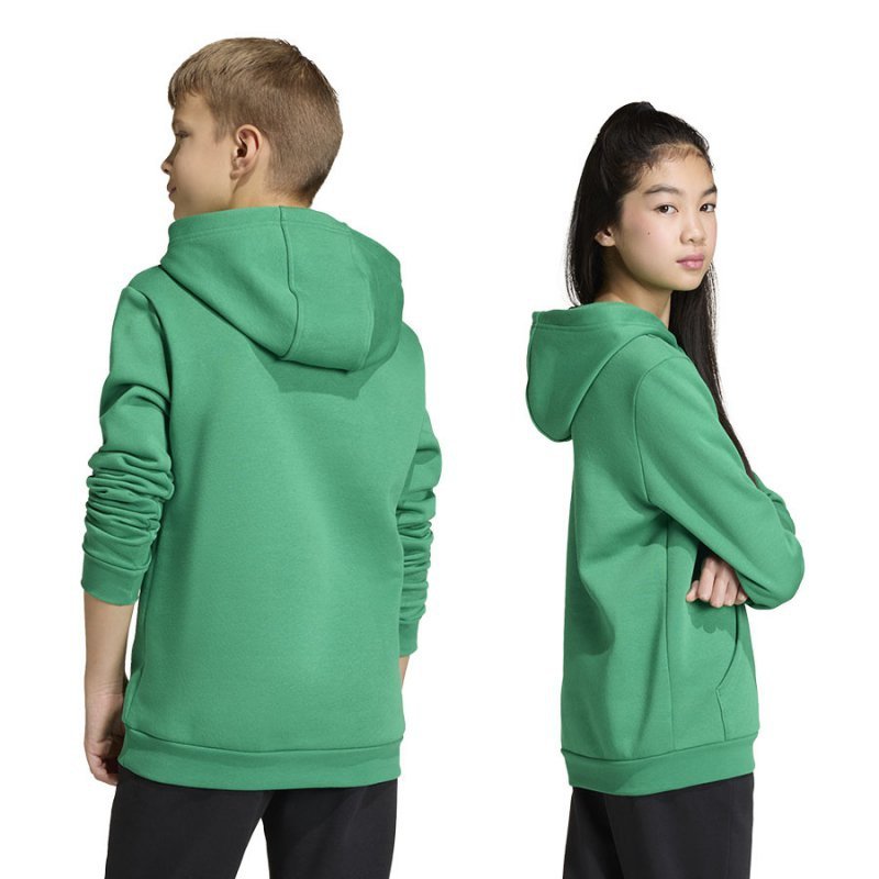 Bluza adidas ENTRADA 26 Hoody Junior JZ6563 zielony 116 cm