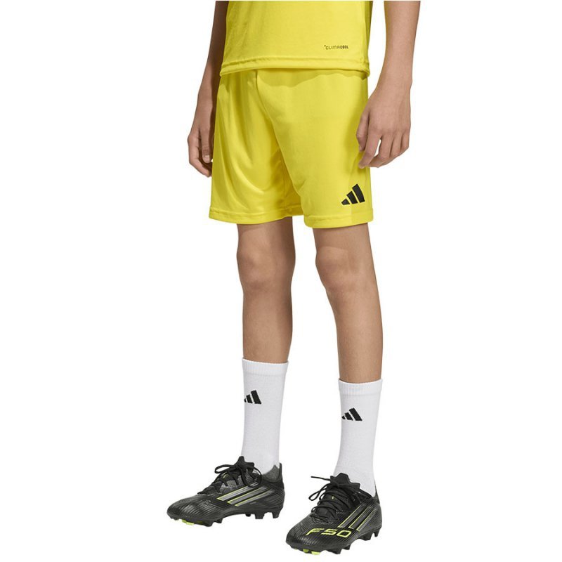 Spodenki adidas ENTRADA 26 Short Junior JZ6525 żółty 116 cm