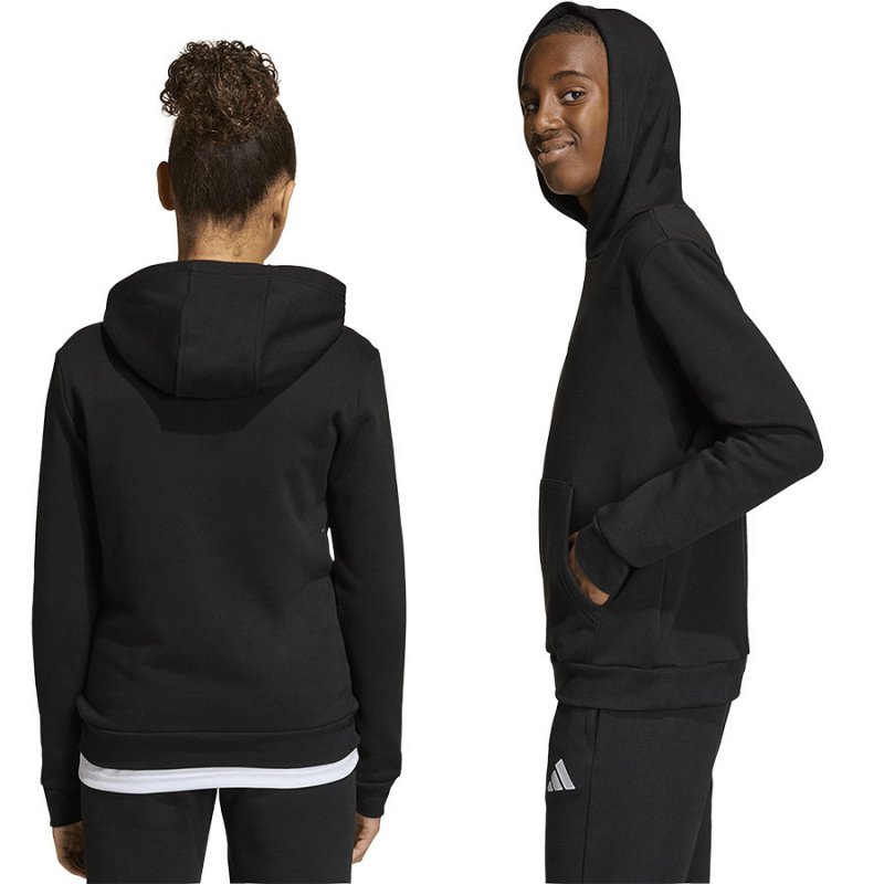 Bluza adidas ENTRADA 26 Hoody Junior JZ6569 czarny 128 cm