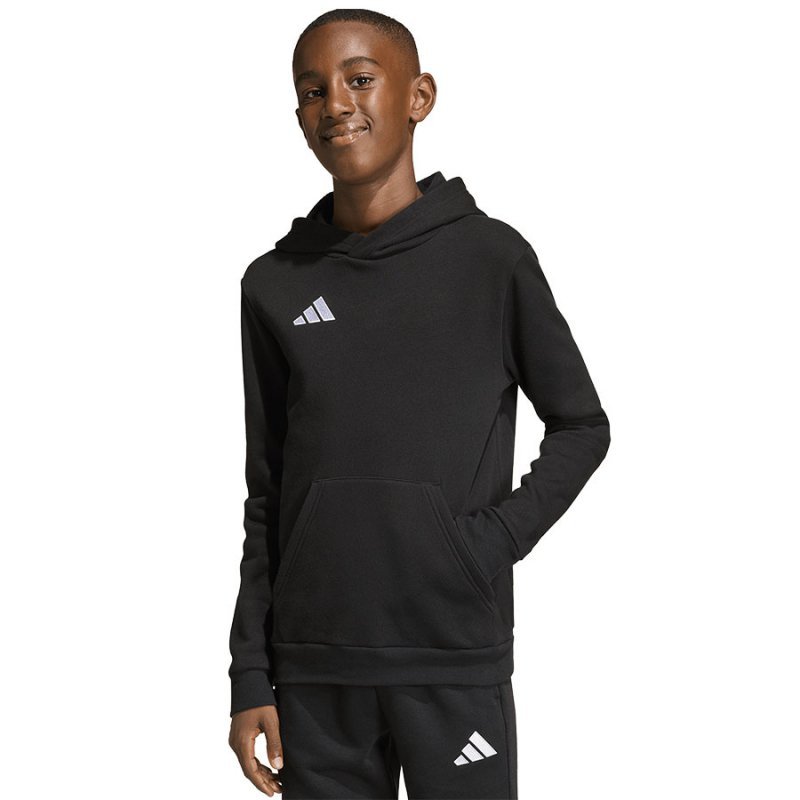 Bluza adidas ENTRADA 26 Hoody Junior JZ6569 czarny 140 cm