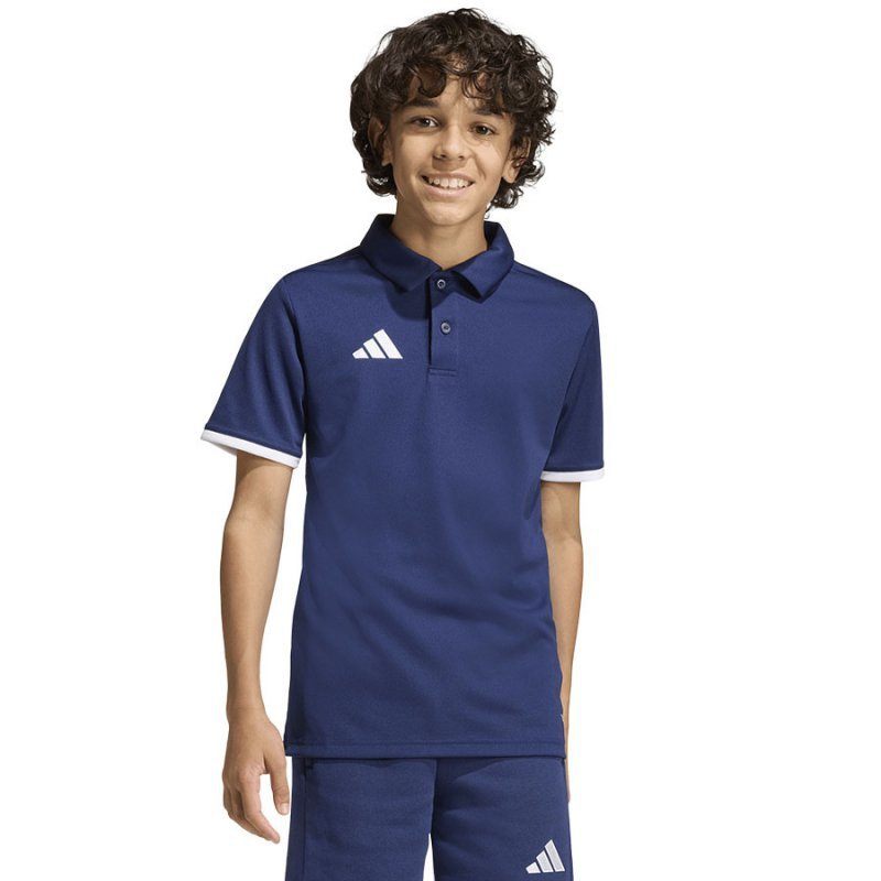 Koszulka adidas Polo ENTRADA 26 Junior JZ6627 granatowy 128 cm