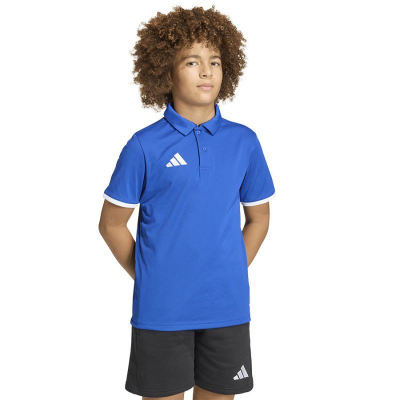 Koszulka adidas Polo ENTRADA 26 Junior JZ6625 niebieski 164 cm