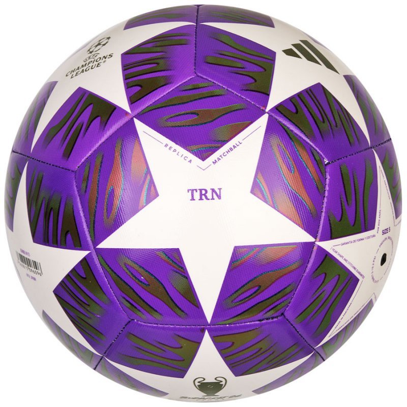 Piłka adidas UCL Training JX9089 fioletowy 5