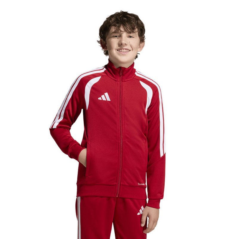 Bluza adidas TIRO 26 Training Jacket Junior JY7200 czerwony 176 cm