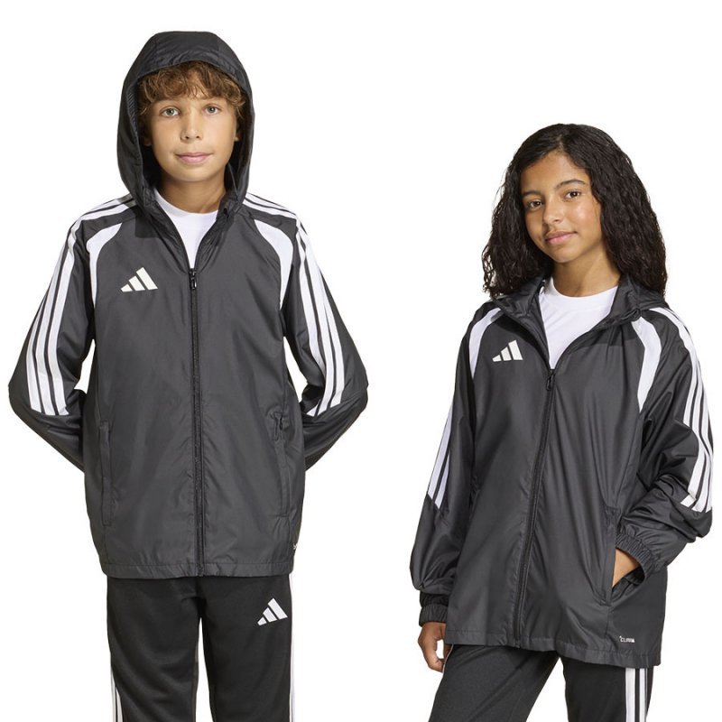 Kurtka adidas TIRO 26 Windbreaker Junior JY9726 czarny 176 cm