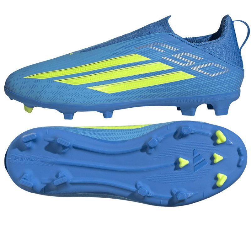 Buty adidas F50 League LL Jr FG/MG JR9008 niebieski 30