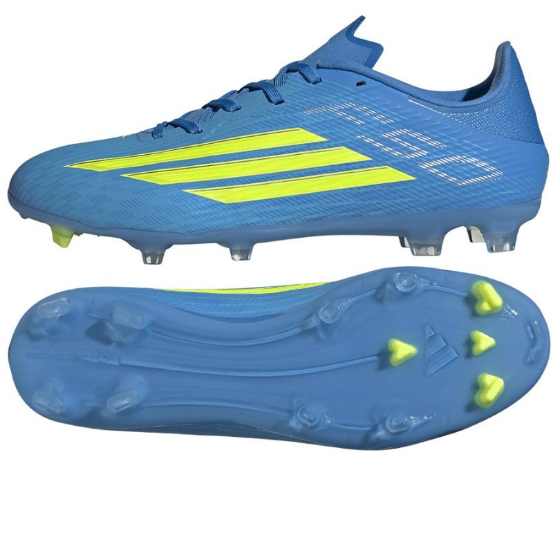 Buty adidas F50 League FG/MG JR8992 niebieski 44 2/3