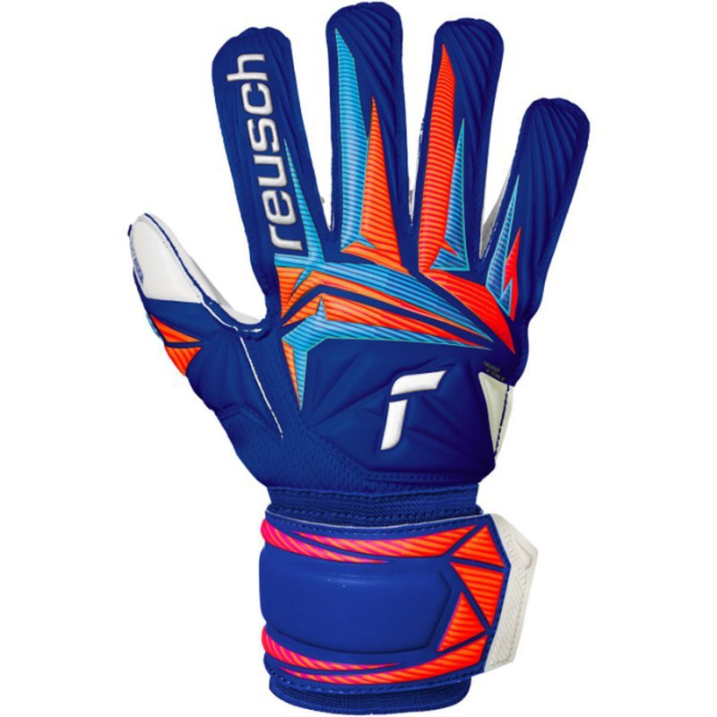 Rękawice Reusch Attrakt Advance Junior 56 72 215 4126 niebieski 7,5
