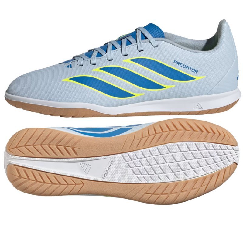 Buty adidas Predator Club Sala Jr IN JS0362 niebieski 37 1/3