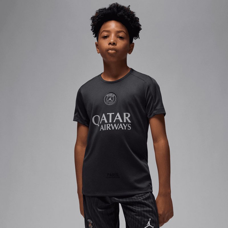 Koszulka Nike PSG Jordan Strike Top Junior IB3654-045 M (137-147) grafitowy