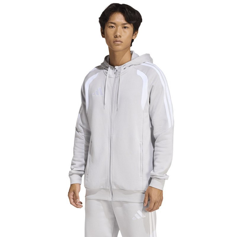 Bluza adidas TIRO 26 League Sweat Full Zip Hoodie KF3319 szary M