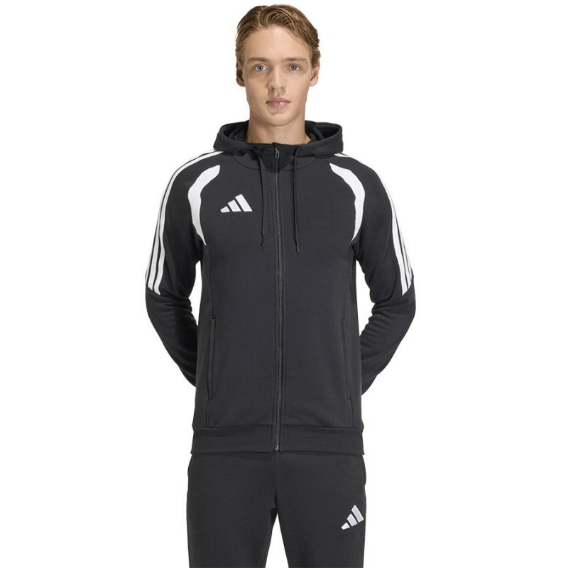 Bluza adidas TIRO 26 League Sweat Full Zip Hoodie KF3321 czarny XXL