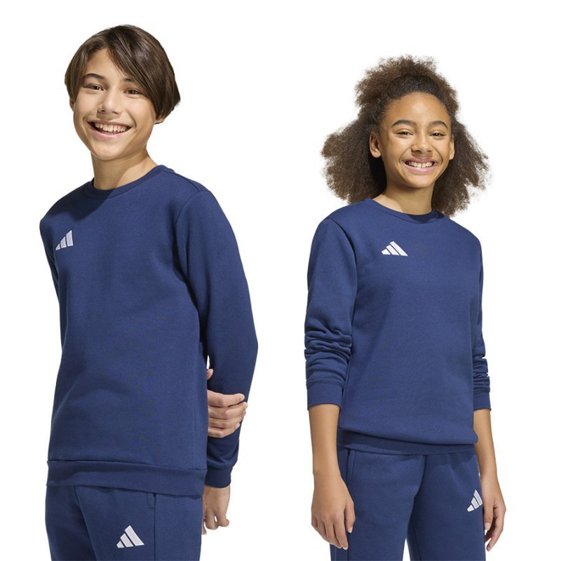 Bluza adidas ENTRADA 26 Sweat Top Junior JZ6552 niebieski 152 cm