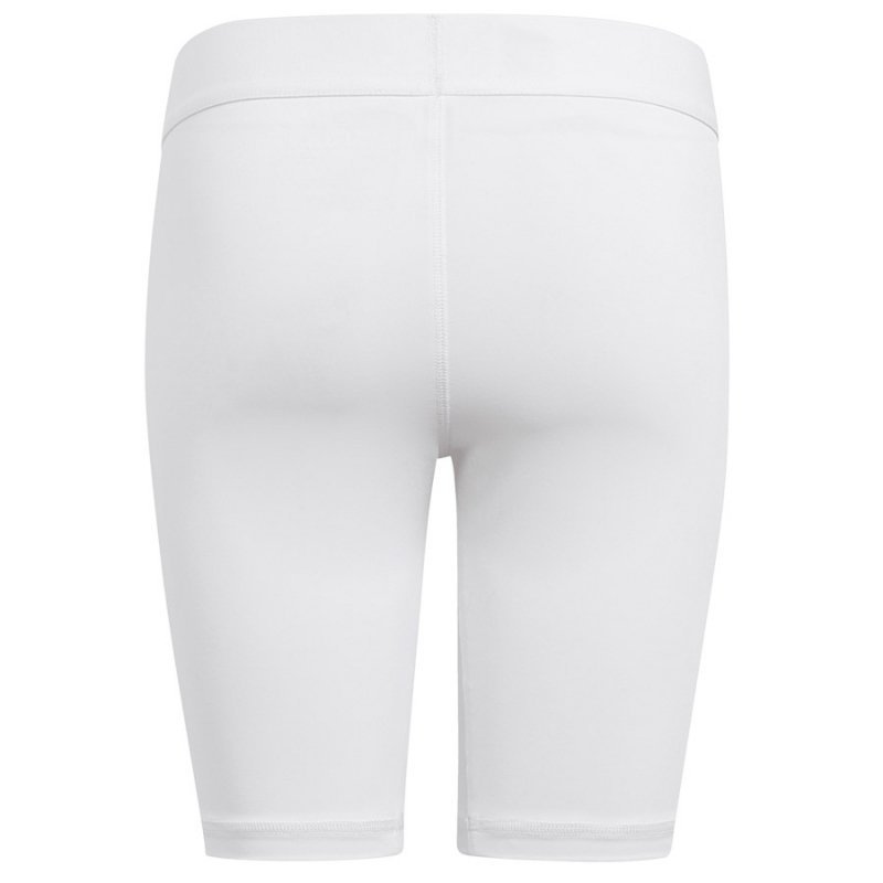Spodenki adidas Techfit Aeroready Jr IA1210 biały 176 cm