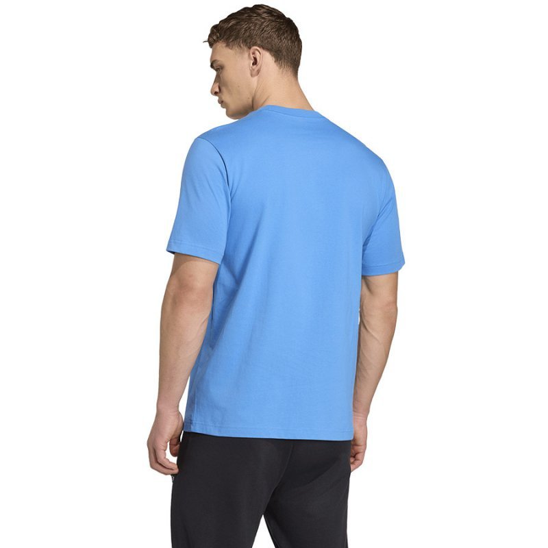 T-Shirt adidas Single Jersey Linear Tee KC0884 niebieski M