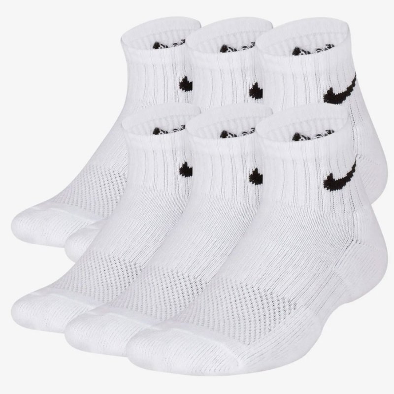 Skarpety Nike Everyday 6 par SX6912-100 biały 38-42
