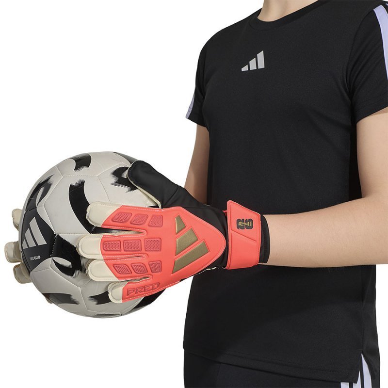 Rękawice adidas Predator GL Training WC Jr KZ2095 pomarańczowy 4