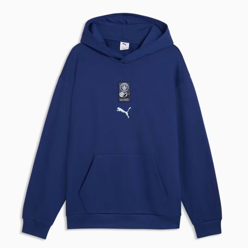 Bluza Puma Manchester City Hoodie 786288-21 niebieski L