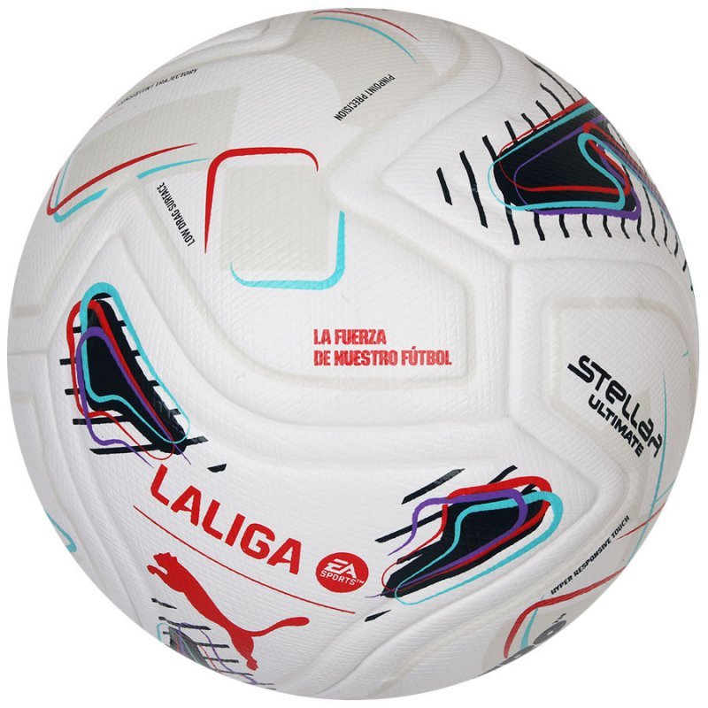 Piłka Puma Stellar Nitro Ultimate LaLiga 085078-01 biały 5