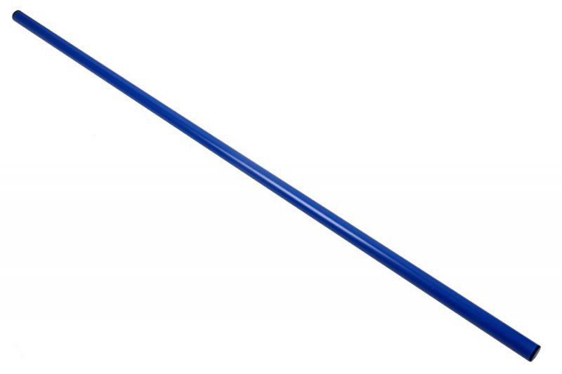 Laska do ćwiczen długa 120 cm 120cm niebieski
