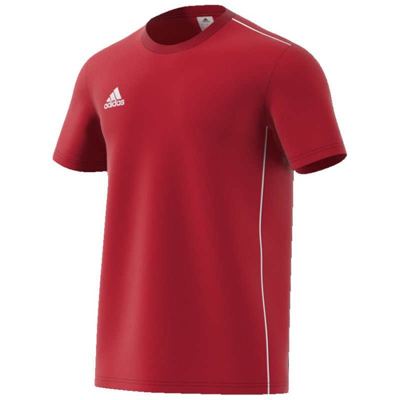 Koszulka adidas CORE 18 Tee CV3982 czerwony S