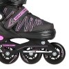 NH11912 A 2w1 BLACK/PINK ROZM. L(39-42) ŁYŻWOROLKI Z WYM. PŁ. HOKEJOWĄ NILS EXTREME