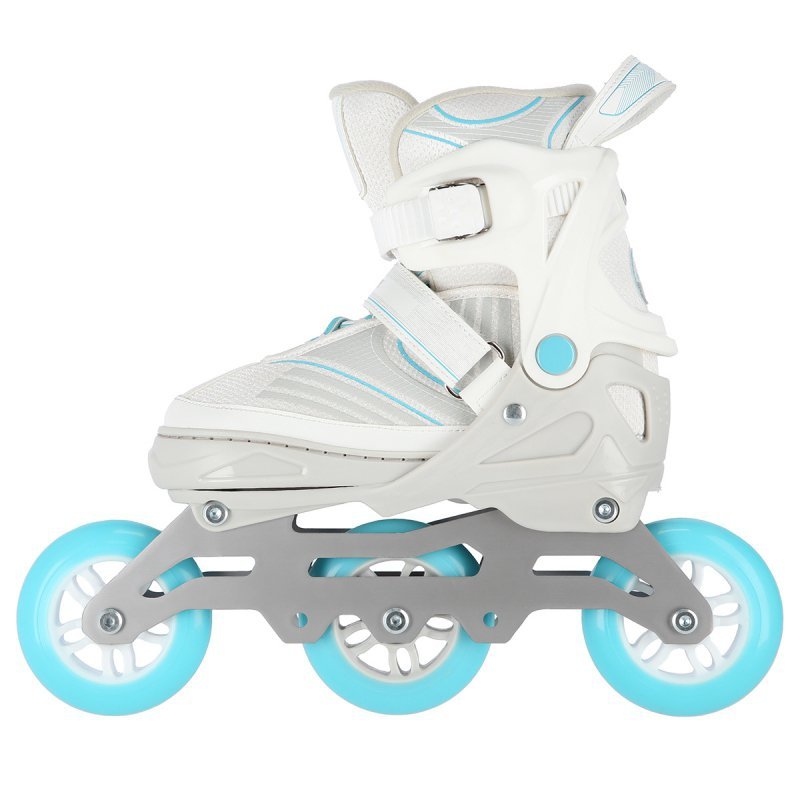NA11201 BIAŁE ROZM. M (35-38) ŁYŻWOROLKI NILS EXTREME