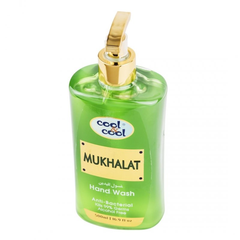 Cool & Cool Mukhalat  bazalkoholowy antybakteryjny żel do mycia rąk 500 ml