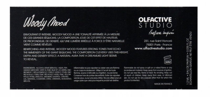Olfactive Studio Woody Mood woda perfumowana 1,2 ml