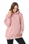 MijaCulture hoodie for pregnant women and breastfeedinf Naomi  M016 Pink