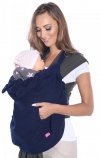 MijaCulture - Maternity fleece warm Baby Universal Windproof Carrier Cover 4022/M37 Navy Blue / Stars
