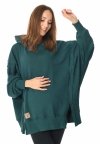 MijaCulture hoodie for pregnant women and breastfeeding Victoria  Green