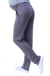 MijaCulture - Maternity Casual Light Comfortable Trousers Pants Over Bump 4092/M53 Graphit